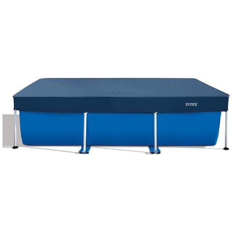 Piscina Fuori Terra - Rettangolo - 220x150x60 Cm - Blu - Include Accessori Coordinati Cb97 - Foto 8