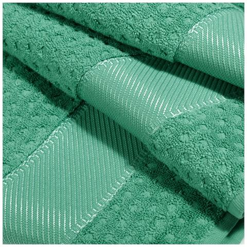 Telo Bagno Spugnissima Sirena In Cotone Colore Turchese Misura Standard - Foto 3