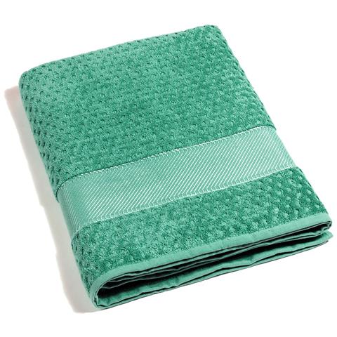 Telo Bagno Spugnissima Sirena In Cotone Colore Turchese Misura Standard - Foto 1