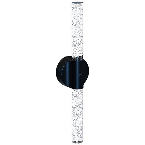 Lampada Da Parete A Led Impermeabile Per Esterni, Guscio Nero, Confezione Da 2 T078 - Foto 2