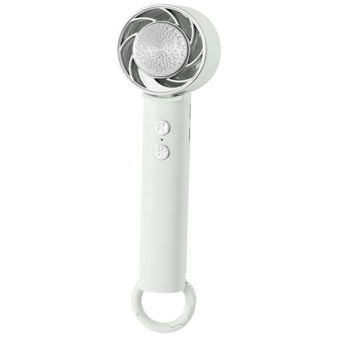 Ventilatore Da Collo Portatile, Ventola Senza Pale Pieghevole Con Rotazione A 90° White - Foto 2