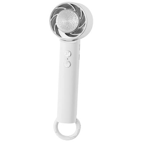 Ventilatore Da Collo Portatile, Ventola Senza Pale Pieghevole Con Rotazione A 90° White - Foto 9