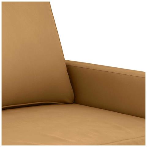 Set di Divani 4 pz con Cuscini Marrone in Velluto - Foto 10