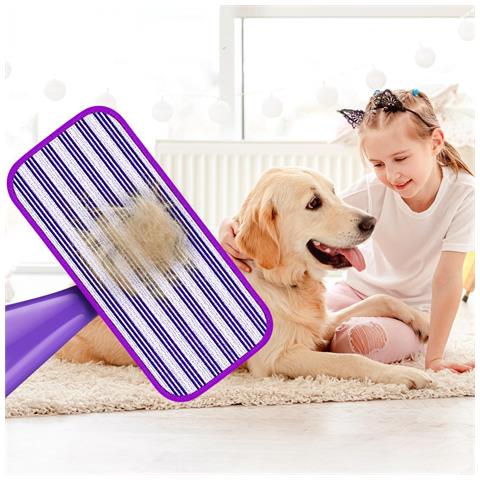 Panno Di Ricambio Per Swiffer Wetjet Mop Piatto In Microfibra 6 Pz - Foto 2