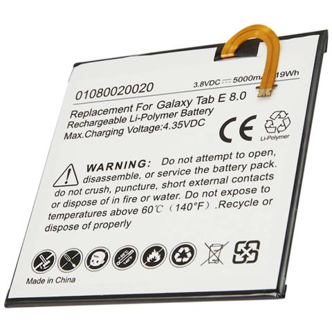 Batteria Li-polimero 4,35 V Per Tablet Samsung Galaxy Tab E 8.0 5000 Mah - Foto 1
