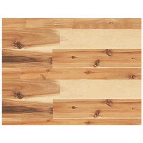 Piano per Tavolo 50x30x4cm Rettangolare Legno Massello Acacia - Foto 1