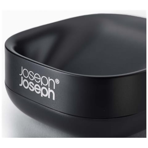 Portasapone Compatto Slim Finitura Opaca Nera Design Efficiente Per Saponetta Base Antiscivolo Facile Da Pulire Ideale Per Bagno - Foto 2