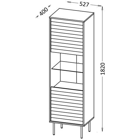CORTINA 490305 armadio soggiorno Armadietto - Foto 4