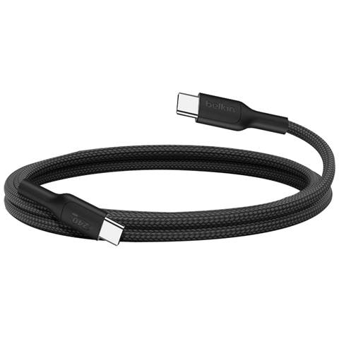 Cavo Usb-c A Usb-c 240w 1m Ricarica Ultra Rapida Rinforzato, Nero - Foto 1