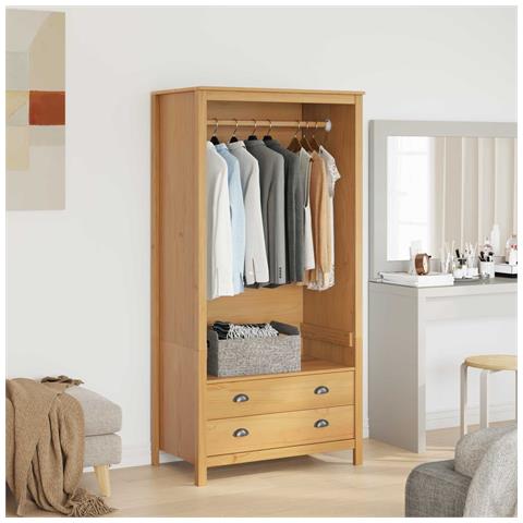 Guardaroba con cassetto Marrone miele 84 x 50 x 170 cm - Foto 2