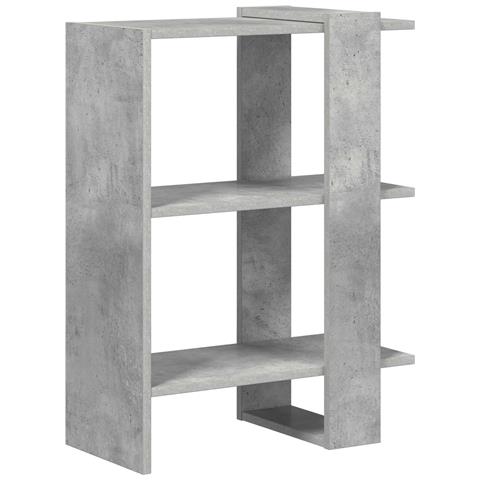 Libreria Grigio cemento 52 x 25 x 71,5 cm Legno multistrato - Foto 1