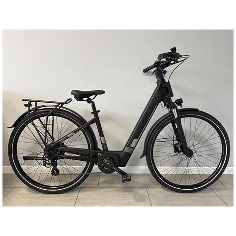 Bici Misura 28 Donna E-bike City 7v Batteria Integrata 36v 15ah Motore Etrotek 250w Bicicletta Elettrica Freni Idraulici - 43 Nero Titanio Opaco - Foto 1