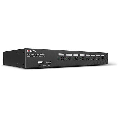 39538 switch per keyboard-video-mouse (kvm) Montaggio rack Nero - Foto 1