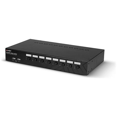 39538 switch per keyboard-video-mouse (kvm) Montaggio rack Nero - Foto 5