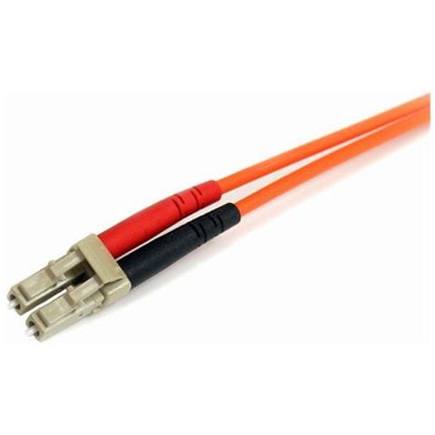 Cavo patch duplex in fibra multimodale 62,5/125 3 m LC / ST - LSZH - Foto 3