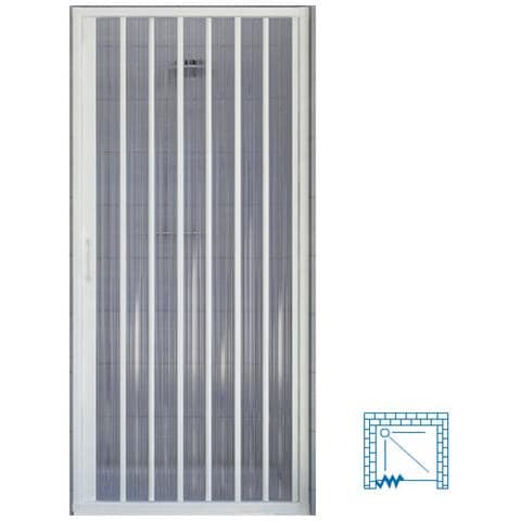 Box doccia estensibile a soffietto in PVC Cm 90 x 185 H - Foto 1