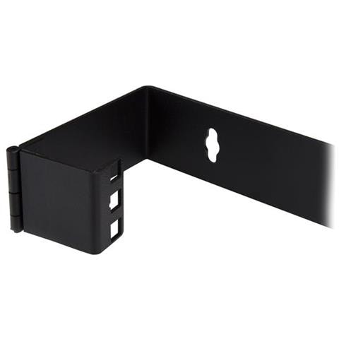 Staffa montaggio a parete con cerniera 1U 48 cm quadri per prese - Foto 5