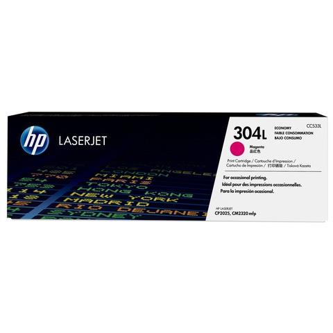CC533L Toner Originale 304L Magenta per Color Laserjet CM2320MFP Capacità 1 400 Pagine - Foto 6