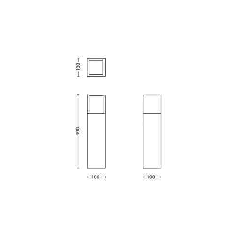 Lampione Arbour Led 47W / 6W 600 Lumen - Foto 4