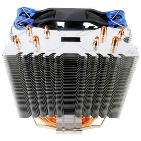 Dissipatore Cpu Verkho 4 ad Aria per Socket Intel LGA 1150 / 1155 / 1156 / 1366 / 2011 e AMD AM2 / AM2+ / AM3 / AM3+ FM1 / FM2 - Foto 2