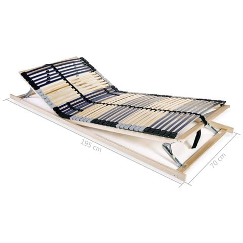 Rete a Doghe 7 Zone con 42 Doghe 70x200 cm - Foto 9