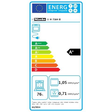 Forno Elettrico da Incasso H 7164 B EDST / CLST Capacità 76 L Multifunzione Ventilato Cottura a Vapore Colore Acciaio Inox - Foto 2