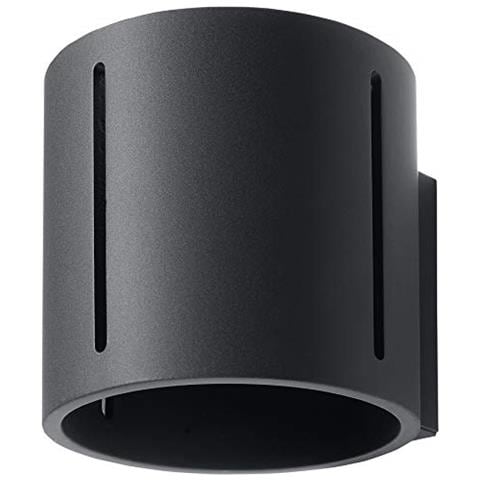 Inez - Lampada Da Parete In Alluminio, Colore: Nero - Foto 1