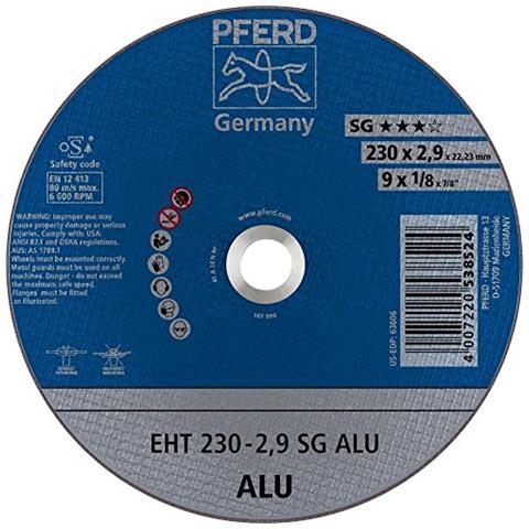 Agosto Ruegg Berg & Co. kg 61328323 Disco Dal Taglio D. 230 Mm Spessore 2,9 Millimetri, In Alluminio. / metalli Con - Foto 1
