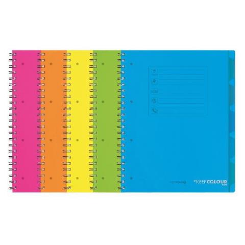 Cf5 Quaderno Spiralato Fluoa4 1rigo - Foto 1