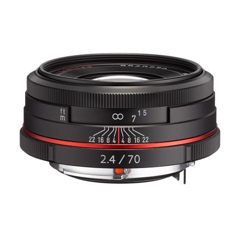 HD DA 70mm F2.4 Limited, SLR, 6/5, Telephoto, 0,12x, Alluminio, Nero - Foto 1