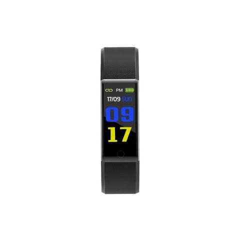 Acticity Tracker TRAINERTHERMO Display LCD Impermeabile IP67 Cardiofrequenzimetro Monitoraggio della Salute Nero - Foto 1