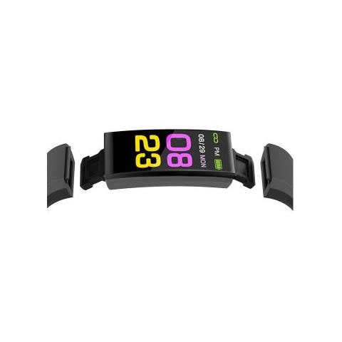 Acticity Tracker TRAINERTHERMO Display LCD Impermeabile IP67 Cardiofrequenzimetro Monitoraggio della Salute Nero - Foto 4