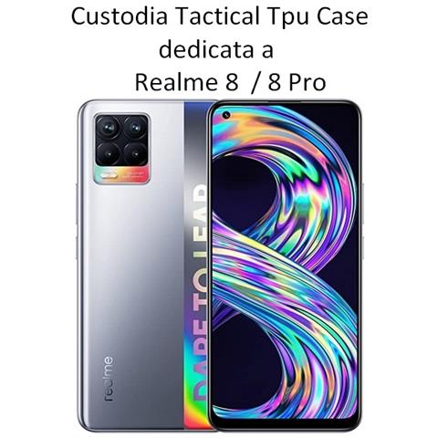 Custodia Originale Book Xproof Flip Case Per Realme 8 - 8 Pro Mud Brown - Foto 2