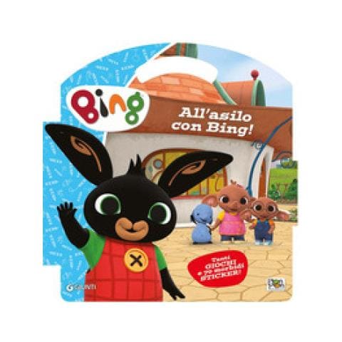 All'asilo Con Bing. Puffy Sticker. Ediz. A Colori - Foto 1