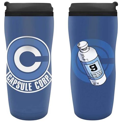 Dragon Ball - Tazza Da Viaggio - Capsule Corp - Ermetica Travel Mug - Foto 1