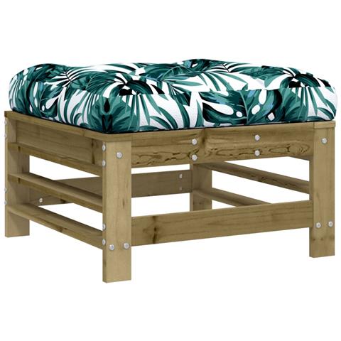 Set Divani Da Giardino 10 Pz Con Cuscini Legno Impregnato Pino - Foto 2