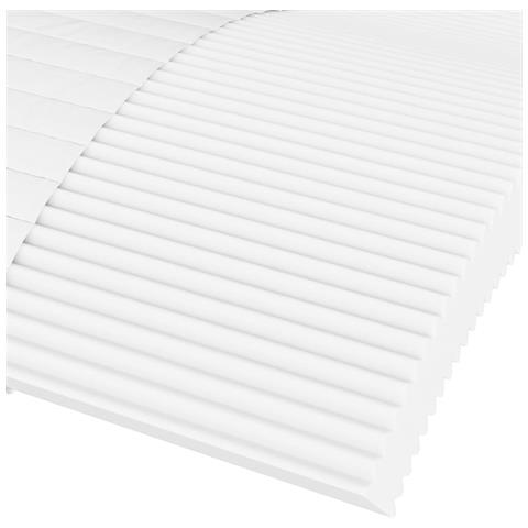 Materasso in Schiuma Bianco 180x200 cm Durezza H2 H3 - Foto 9