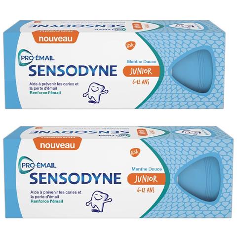 Dentifricio Junior 6-12 Anni 2x50ml Pro-smalto Menta Dolce - Foto 1