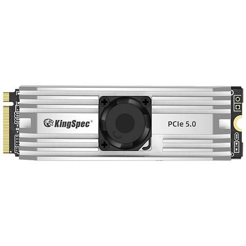 SSD 1TB M. 2-2280 Interfaccia PCIe Gen5 x4, NVME 2.0 Gen5x4 Gaming Ad Ventola ad Alte Prestazioni - Foto 1