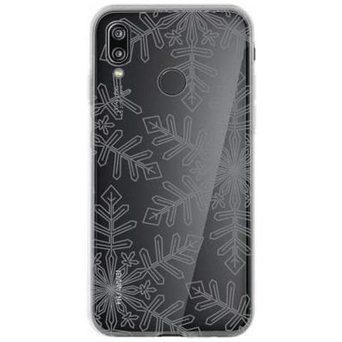 Cover Rigida Per Huawei Mate 20 Lite Fiocchi Di Neve, Trasparente - Foto 1