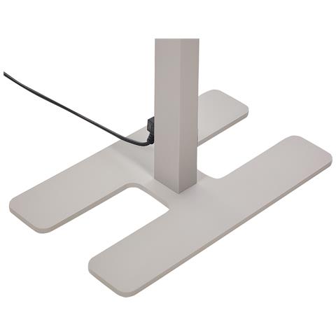 Lampada Da Terra Led Metallo Argento 196 Cm Sculptor - Foto 7