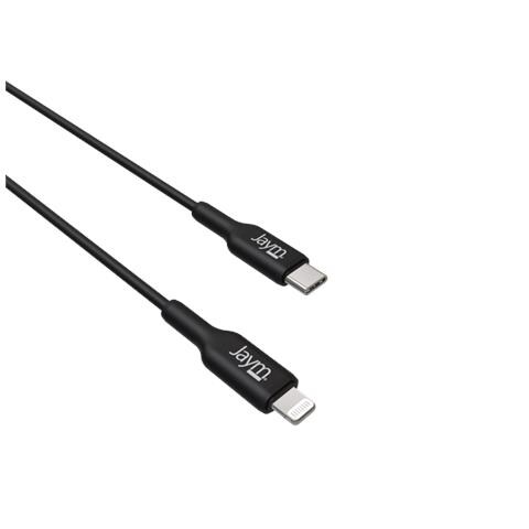 Cavo Ricarica E Trasferimento Dati Usb-c / Lightning Mfi Pd 3.0 3a 1m, Nero - Foto 2