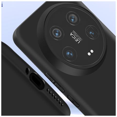 Cover Per Xiaomi 14 Ultra Flessibile Opaca Anticaduta 1,25m Anti-urto, Nero - Foto 2