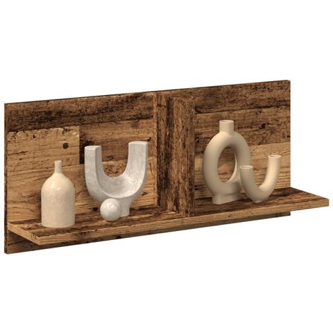 Mobile A Parete 70x16,5x30 Cm Legno Antico In Legno Multistrato - Foto 1