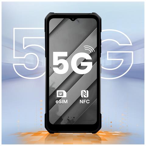 Smartphone Construction 2 Batteria Impermeabile Ip69 6500mah, Nero - Foto 5