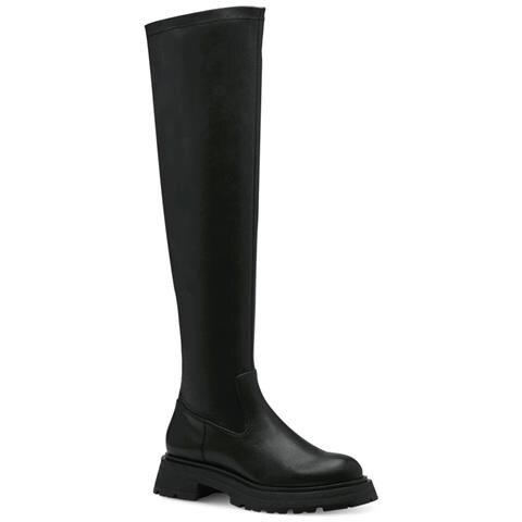 Black Casual Closed Boots Stivaletti Sintetico E Tessile Scarpe Donna Nero Eu 37, 1-25603-41 001 - Foto 1