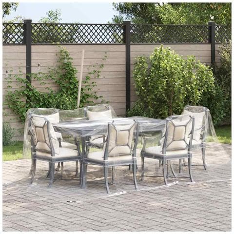 Telone Trasparente con Occhielli 3x5 m in PVC - Foto 10