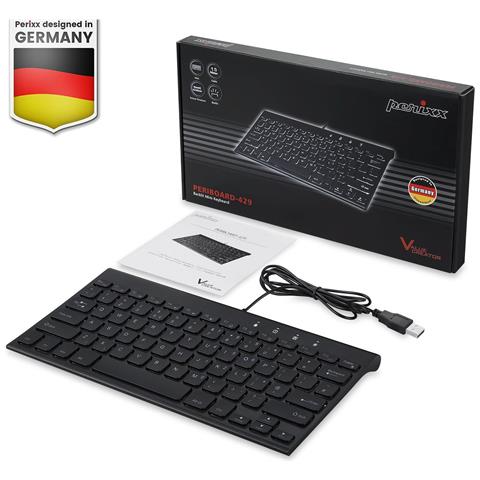 Tastiera Cablato 4049571003443  (Layout Tedesco) Colore Nero - Foto 2