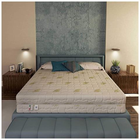 Materasso Memory con 7 cm di Memory Fresh Massaggiante, Evolution Matrimoniale misura 180x200 cm - Foto 5