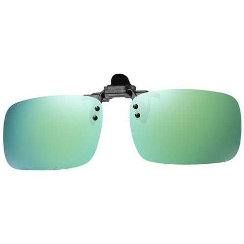 Occhiali Da Sole Polarizzati Clip-on - Specchio Taglia Media Green - Foto 2